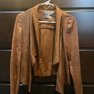 Faux leather jacket